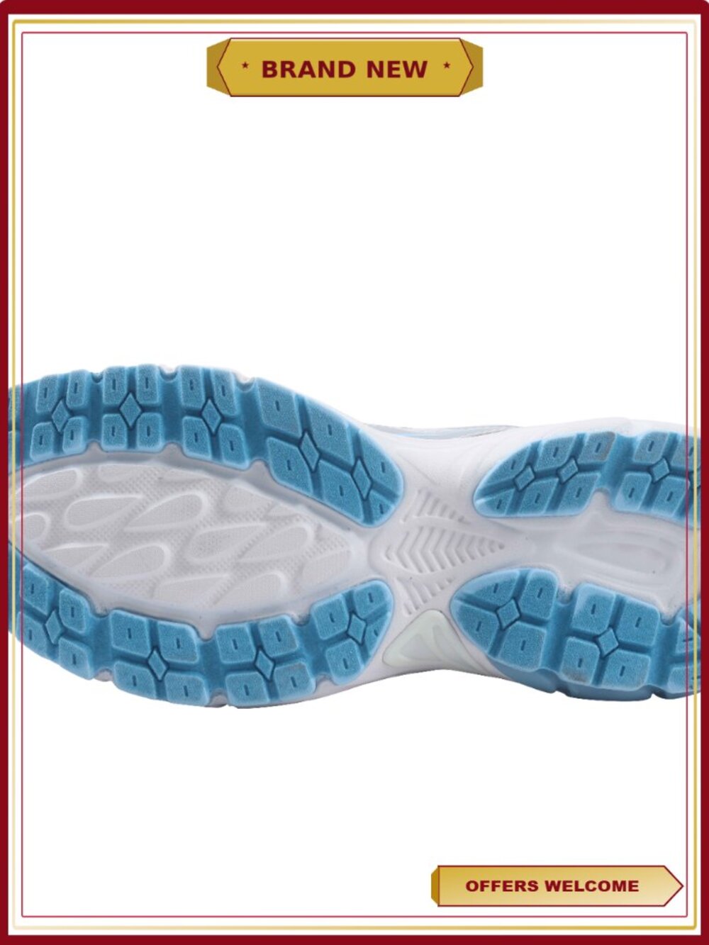Women's Gel Performance Lace-Up Sneakers Athletic Running Shoes - Picture 4 of 5